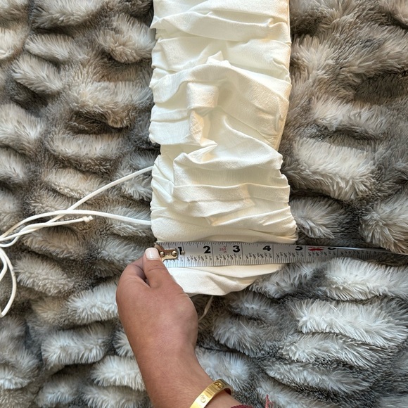 Ruched crop top (new with tags) - Picture 8 of 9